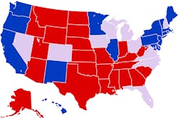 Electoral map Electoral map