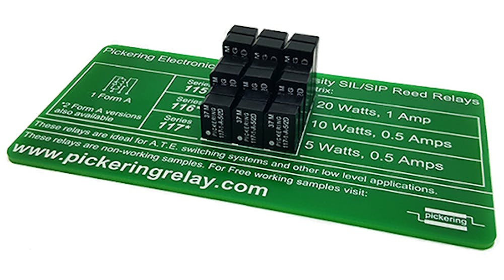 High-Density Reed Relays: Three Ratings—One Footprint | Electronic Design