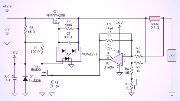Current Limiter Offers Circuit Protection with Low Voltage Drop