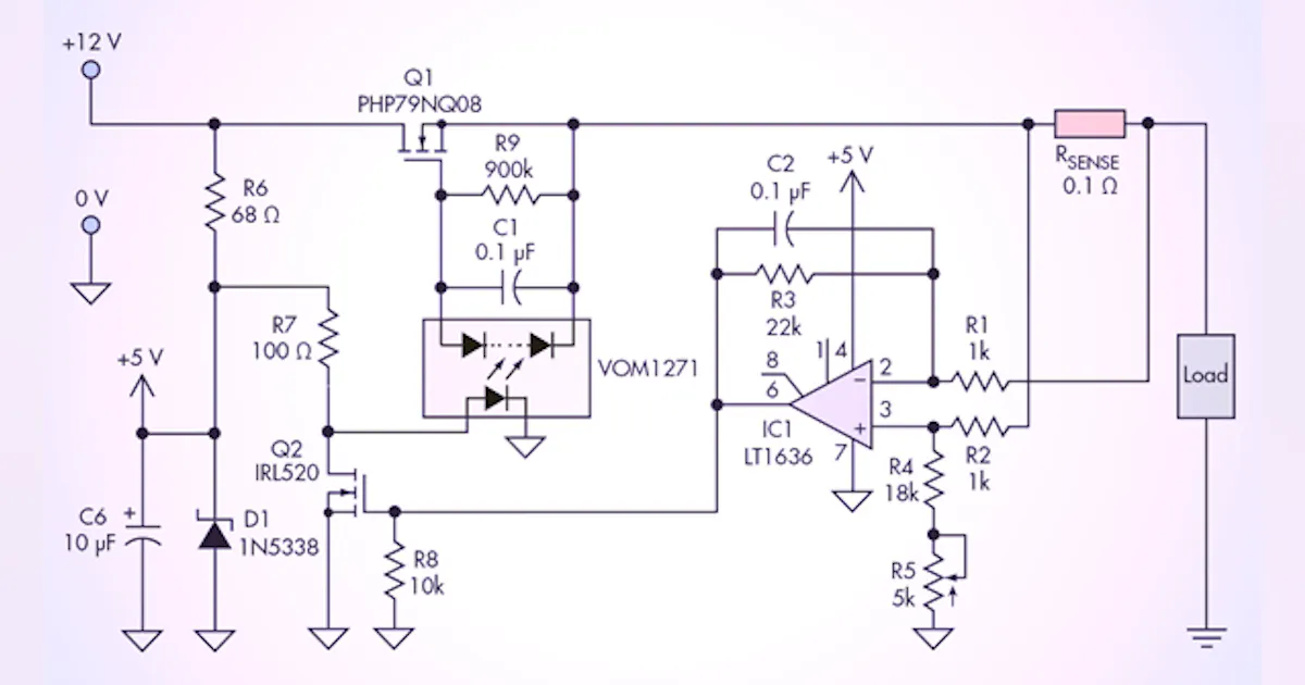 Current Limiter Panel Current Limiter Offers Circuit Protection with Low Voltage Drop ...
