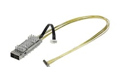 Molex&rsquo;s BiPass QSFP+ cable and backplane system uses Twinax cables for the high speed signals and ribbon cable for power and control allowing for more flexible placement of the connectors.