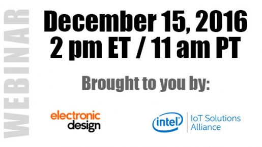 在本次网络研讨会中，我们将讨论电子设计