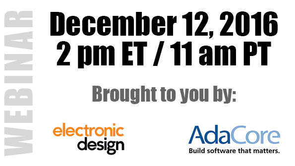 在本次网络研讨会中，我们将讨论电子设计