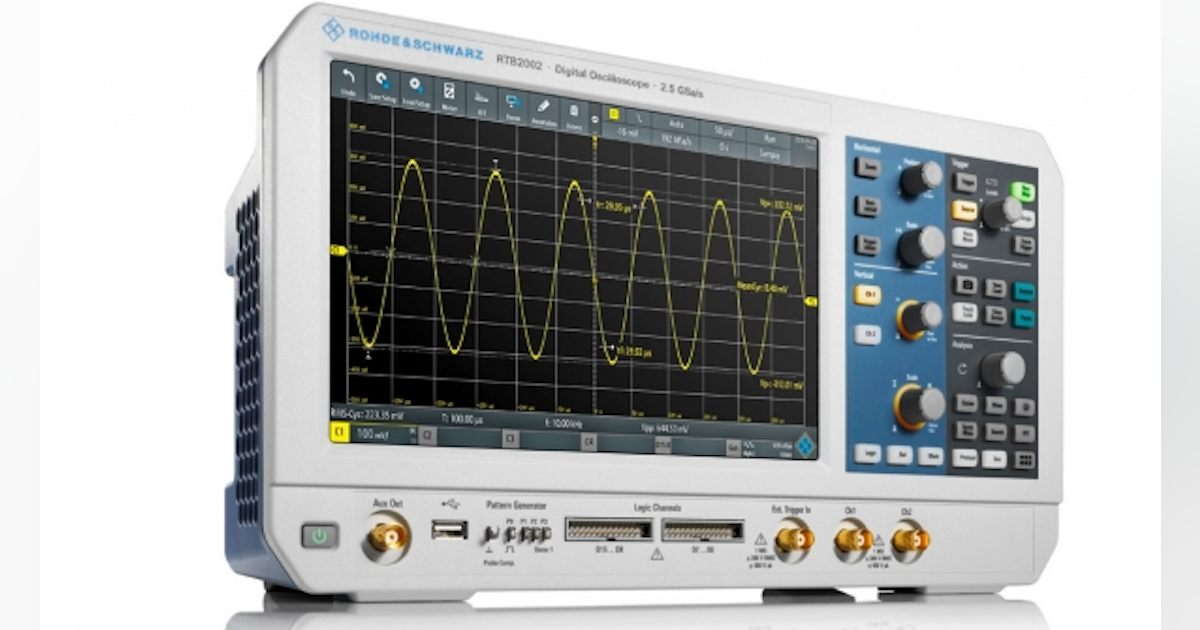 Oscilloscope Is Latest To Target Lower Price Range Electronic Design Oscilloscope Is Latest To Target Lower Price Range Electronic Design
