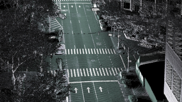 Highdefinition maps like this one created by Here are a core technology for selfdriving cars Image courtesy of Here