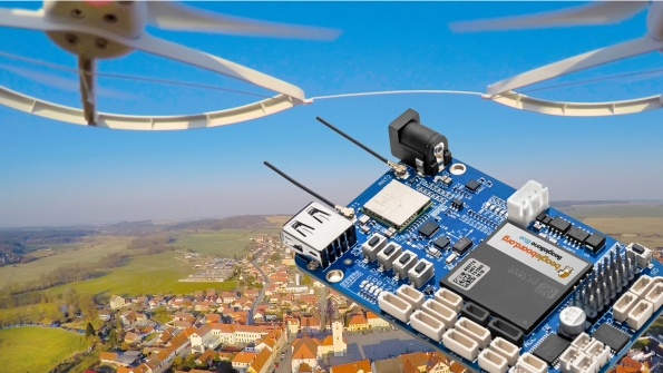 beaglebone blue drone