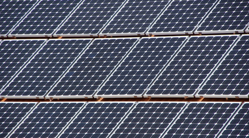A high-frequency matrix converter built by researchers from the University of Arkansas can simultaneously accept energy from several different sources, including solar panels, and convert it for use in the electrical grid. (Image courtesy of Martin Abegglen, Flickr).