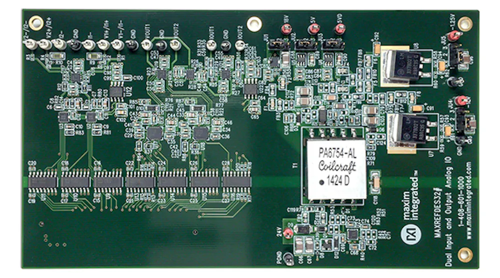 Subsystem Provides Analog Inputs and Outputs for Industrial Control ...
