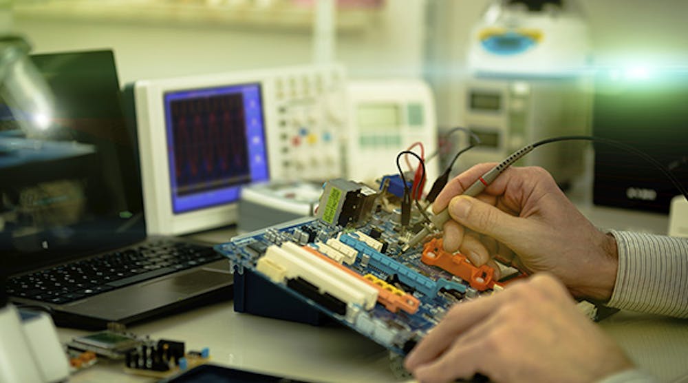 The modern oscilloscope is no longer just a time-domain measurement tool, as test equipment vendors integrate logic, protocol, and spectrum analysis functions. (Image courtesy of Thinkstock).