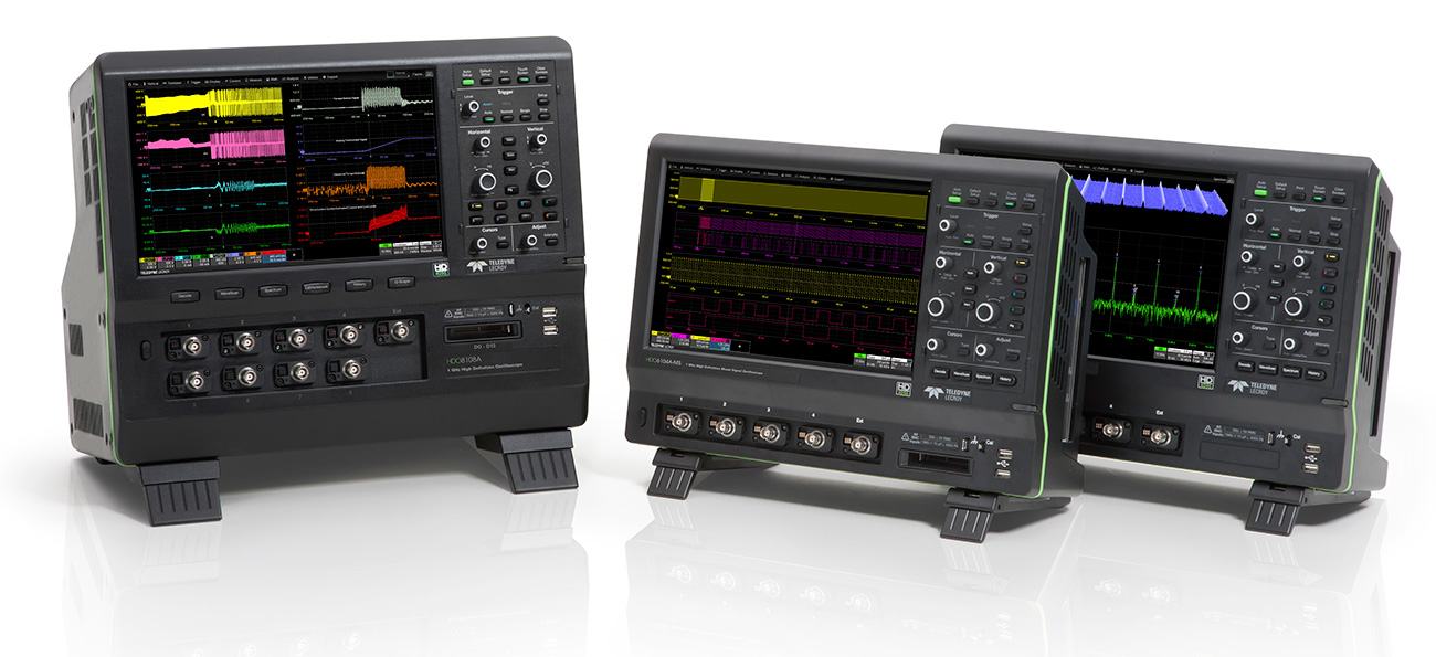 Teledyne LeCroy scopes with 10X oversampling and easy-to-use interface