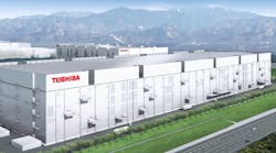 Concept drawing for Toshiba&apos;s Fab 6 in Yokkaichi, Japan. The company is now planning to break ground next year for a new factory in the Japanese city of Kitanami. (Image courtesy of Toshiba).