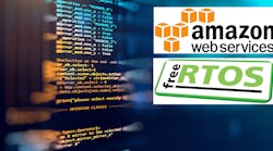 AWS and RTOS logos AWS and RTOS logos