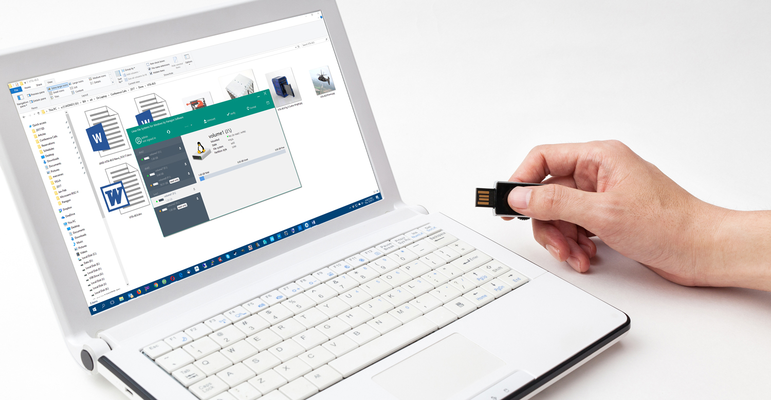 Linux File Systems for Windows