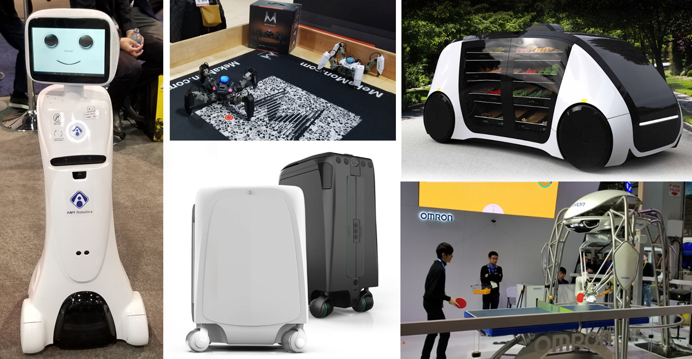 Robot Rampage at CES 2018