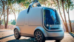 Ex-Google Engineers Unveil Self-Driving Delivery Vehicle Ex-Google Engineers Unveil Self-Driving Delivery Vehicle