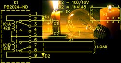 Relay-Based ON/OFF Flip-Flop Remembers State During Power Failure Relay-Based ON/OFF Flip-Flop Remembers State During Power Failure