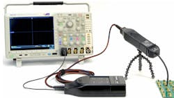 Tektronix extends state of the art in probe design with the IsoVu 1-GHz electro-optical, galvanically isolated system and the TriMode P7700 probes, the latter being the first to put an input amplifier on the probe tip, 4 mm from the DUT. Tektronix extends state of the art in probe design with the IsoVu 1-GHz electro-optical, galvanically isolated system and the TriMode P7700 probes, the latter being the first to put an input amplifier on the probe tip, 4 mm from the DUT.