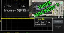 Hacking the Specs: Frequency Counter on an Oscilloscope Hacking the Specs: Frequency Counter on an Oscilloscope