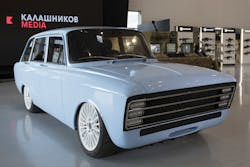 Kalashnikov's CV-1 Electric Car Kalashnikov's CV-1 Electric Car