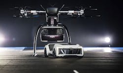 Audi, Airbus, and Italdesign Test Flying Taxi Concept Audi, Airbus, and Italdesign Test Flying Taxi Concept
