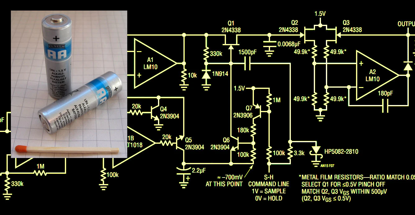 Running Op Amps on a Single Cell