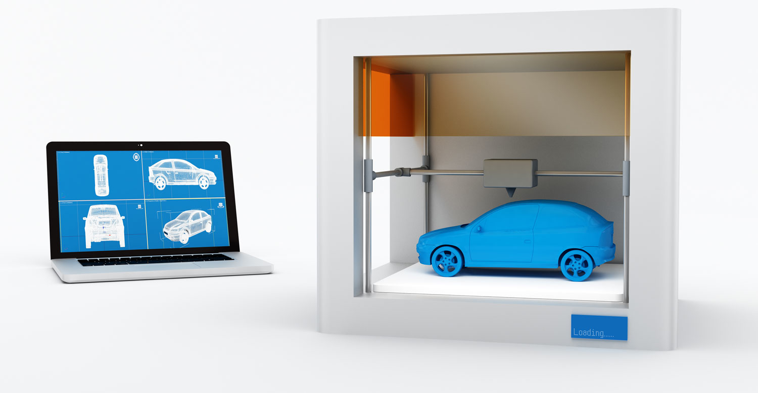 3D printing cars