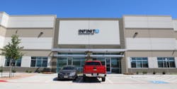 Infinite Logo Visitor Entrance Infinite Logo Visitor Entrance