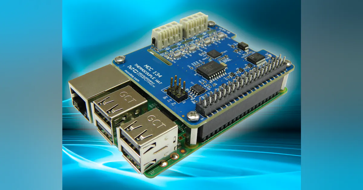 Measurement Computing releases new Raspberry Pi Thermocouple ...