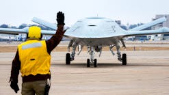 Supplied by Boeing, the MQ-25 is the U.S. Navy&rsquo;s first operational carrier-based UAV, supported by operating systems from BAE Systems.