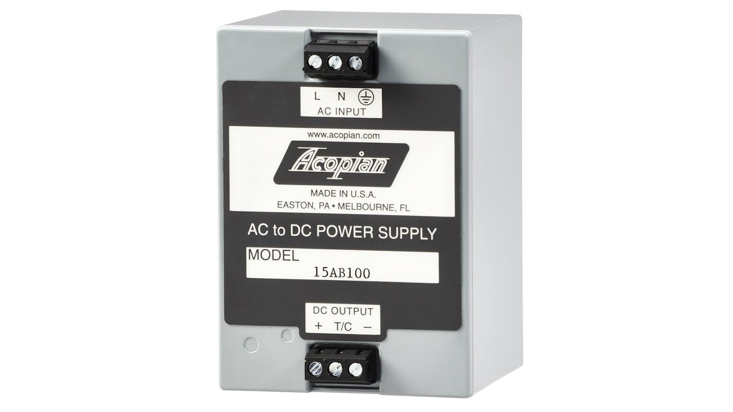 Acopian launches touchsafe linear mini power supplies Electronic Design