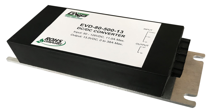 Green Watt Power's EVD500 dc-dc converters