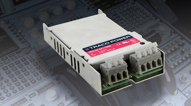 Traco Adds Dual-Output Models to 20-W Railway DC-DC Line | Electronic ...