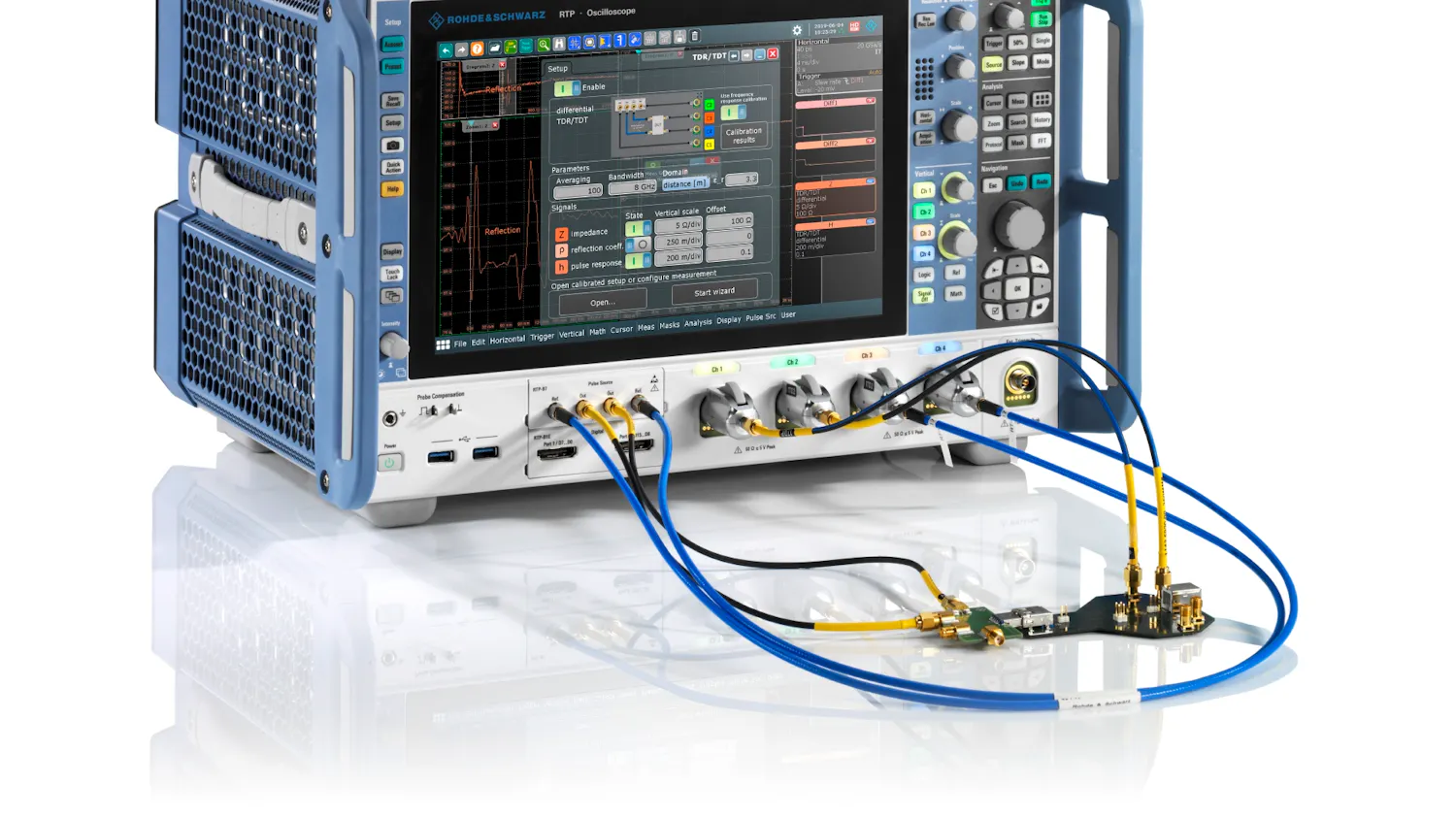 Oscilloscope Rtp134b New R&S RTP high-performance oscilloscope doubles maximum bandwidth to ...