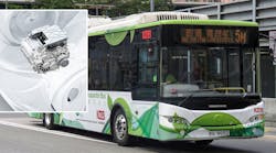 Bus in Shanghai Bus in Shanghai