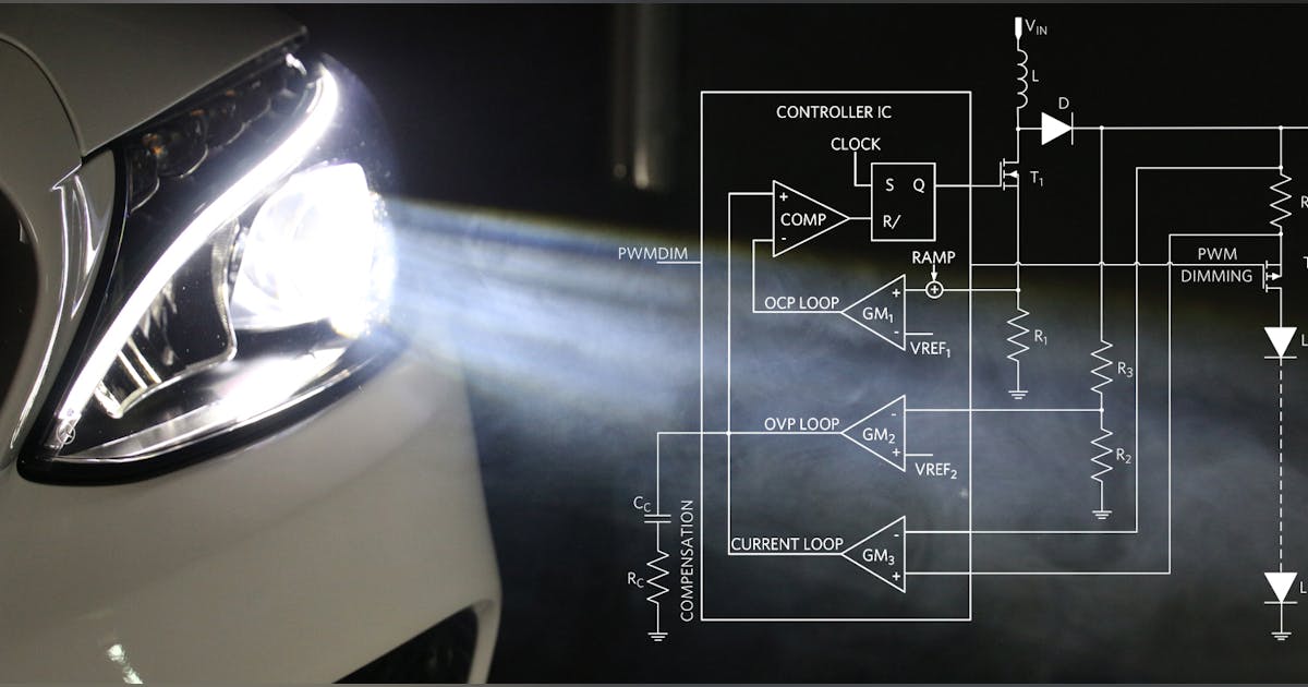 Light the Way with a Flexible, High-Dimming-Ratio Auto LED Driver ...