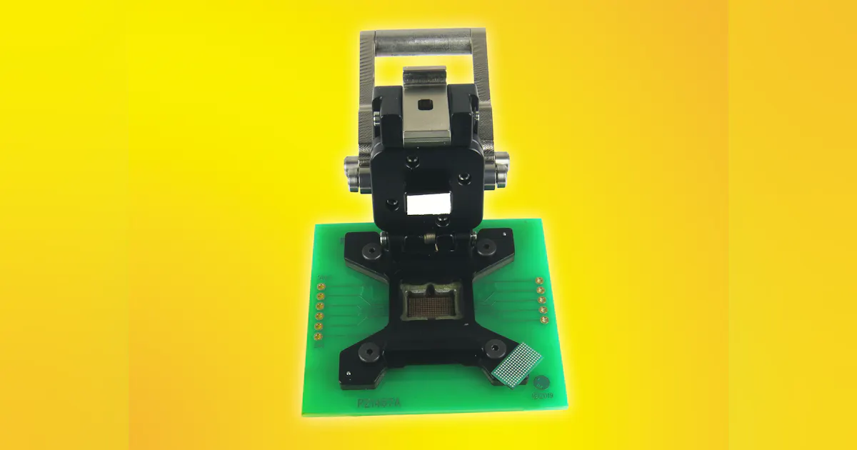 High-Performance Elastomer Socket for 0.5-mm-Pitch BGAs | Electronic Design