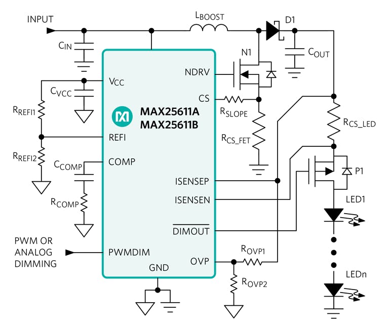 Electronicdesign Com Sites Electronicdesign com Files Figure 5 Boost Led Application Diagram