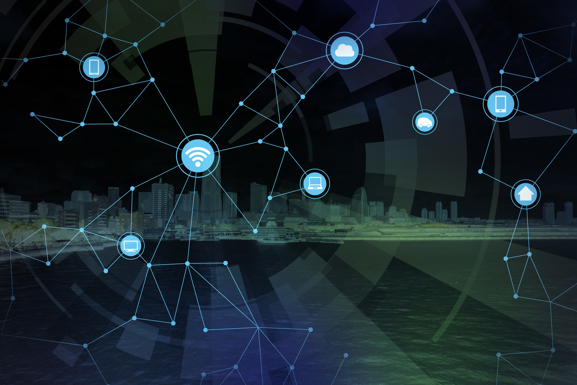 Smart city and wireless communication network