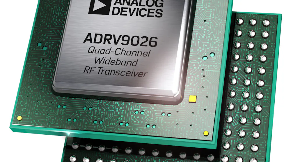 Analog Devices introduces wideband RF transceiver for base-station ...