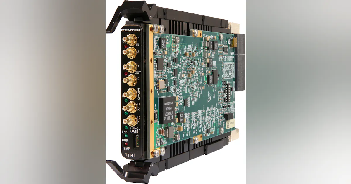 Pentek debuts data-converter 3U VPX modules | Electronic Design