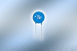 TDK's EPCOS Compact S14 AdvanceD-MP metal oxide disk varistor TDK's EPCOS Compact S14 AdvanceD-MP metal oxide disk varistor