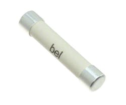 3. This Bel Fuse 3AG fuse uses a ceramic envelope to achieve a 1000-V rating.
