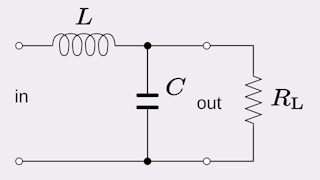 3. To lower the noise of a power rail to a load (RL), you can make an L-C low-pass filter.