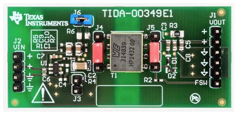 Transferring Power Across a HV Isolation Barrier | Electronic Design