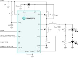 4. Synchronous high-power buck LED driver. 4. Synchronous high-power buck LED driver.