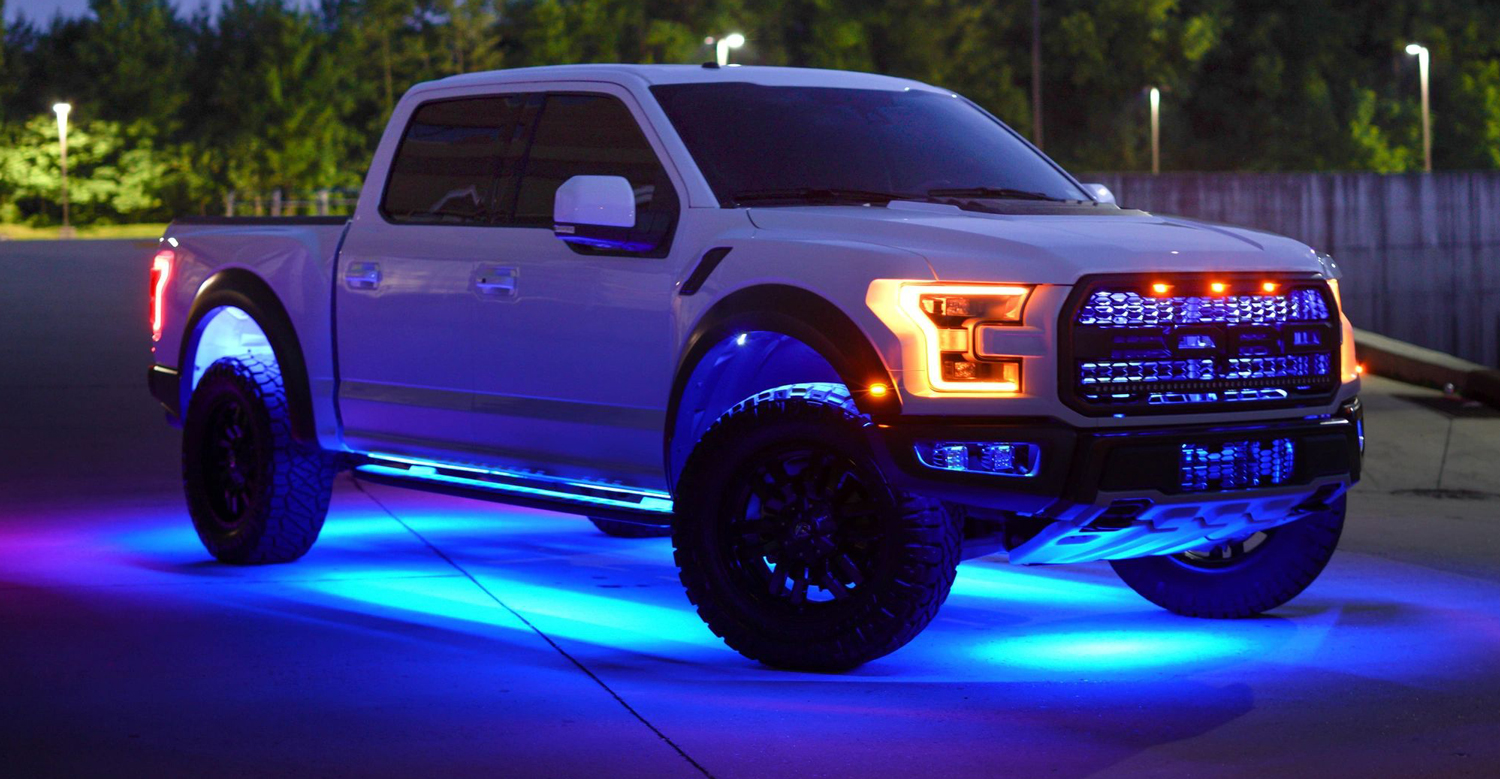 cars with led lights