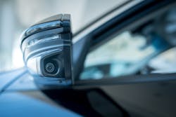 2. Since the camera on this car’s left-side mirror plays a critical role in detecting blind spots, it’s important to protect the camera from being compromised. Secure authentication can help here. (Courtesy of Bell Ka Pang/Shutterstock). 2. Since the camera on this car’s left-side mirror plays a critical role in detecting blind spots, it’s important to protect the camera from being compromised. Secure authentication can help here. (Courtesy of Bell Ka Pang/Shutterstock).