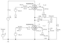 3. Shown is a class D simulation schematic with a ZVS network. 3. Shown is a class D simulation schematic with a ZVS network.