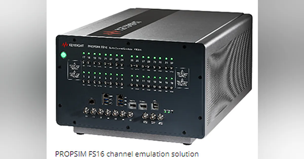 Keysight Channel Models Keysight delivers 5G channel-emulation solution | Electronic Design