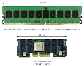 1. Near-memory innovation: CXL and OMI deliver far more pin and space-efficient memory modules.